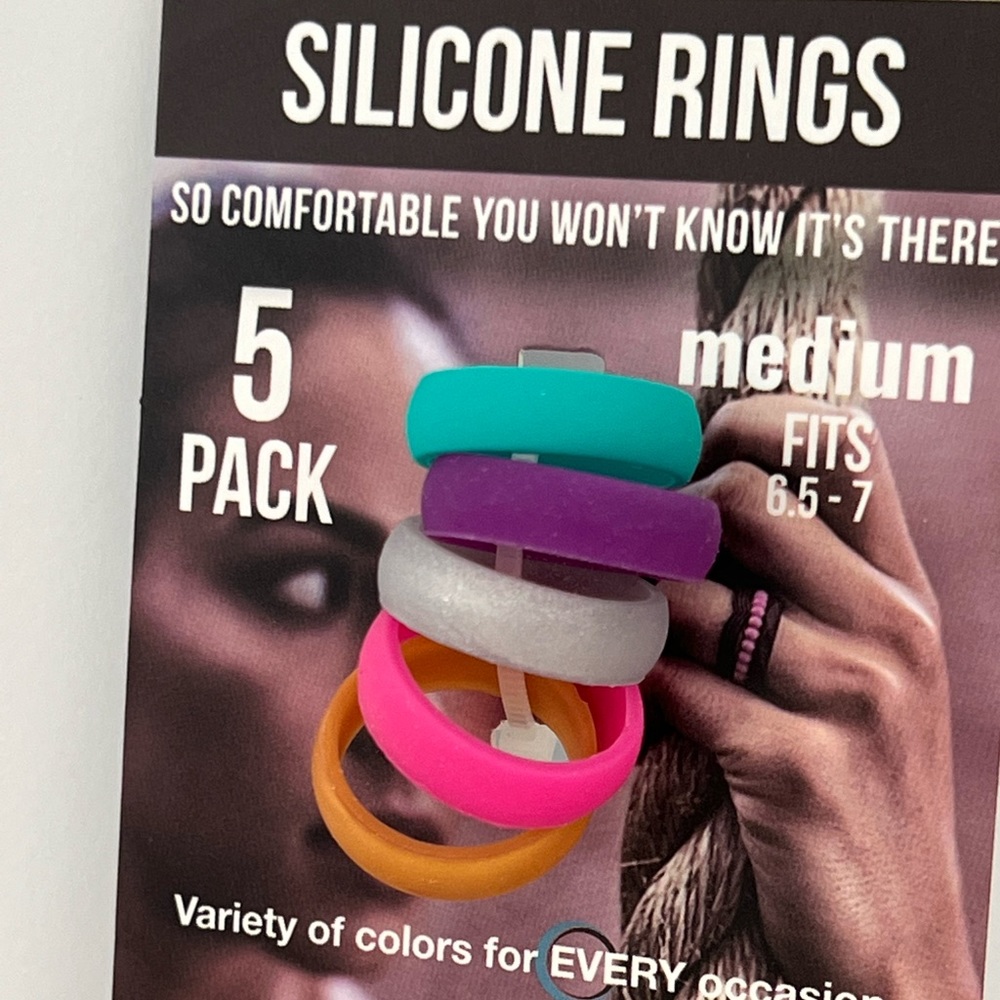 EveryRing | Women’s Silicone Wedding Band or Engagement Ring Alternative | M